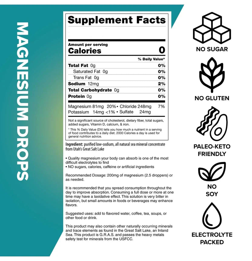 Higher Magnesium for recovery & relaxation
