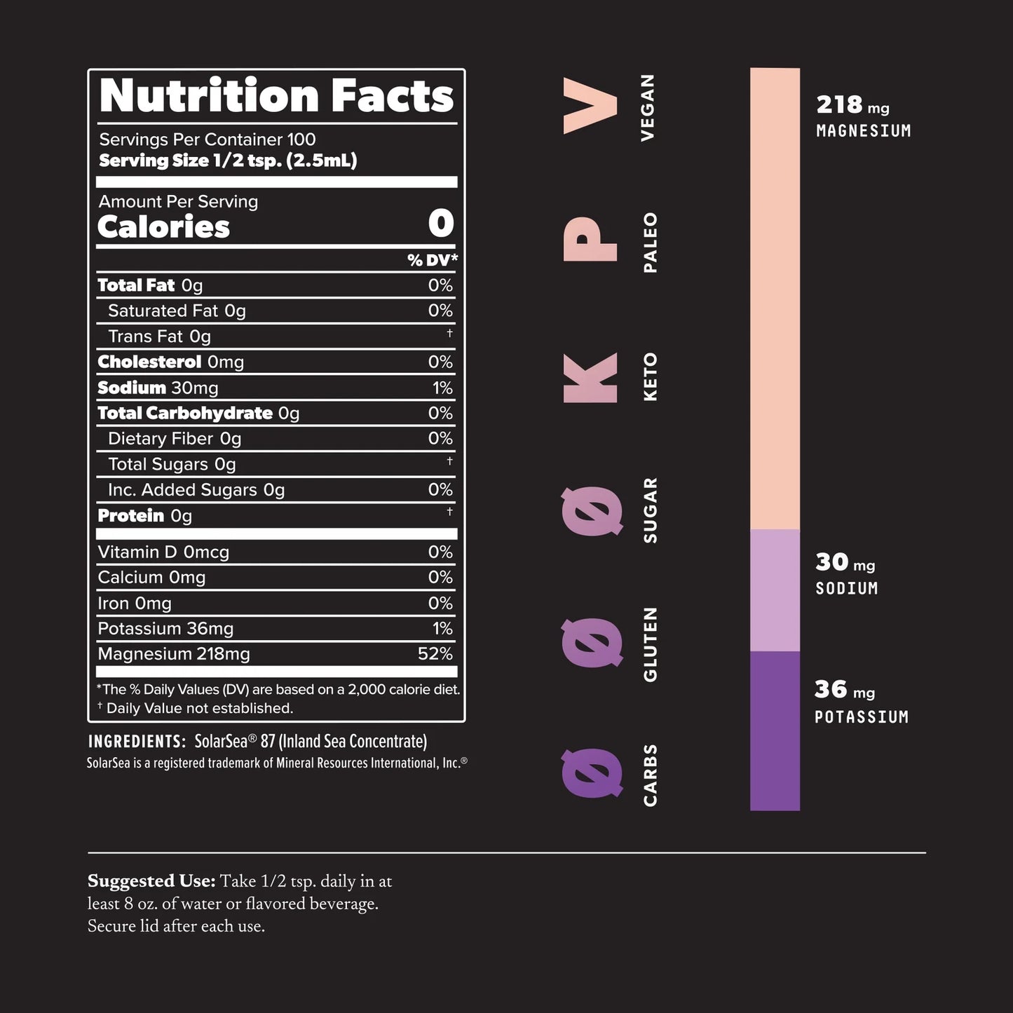 Higher Magnesium for recovery & relaxation