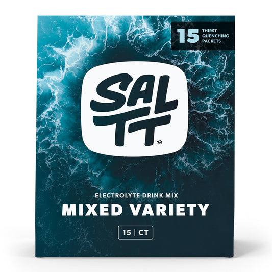 SALTT Ultra Variety 15 Pack - Electrolyte Powder Drink Mix