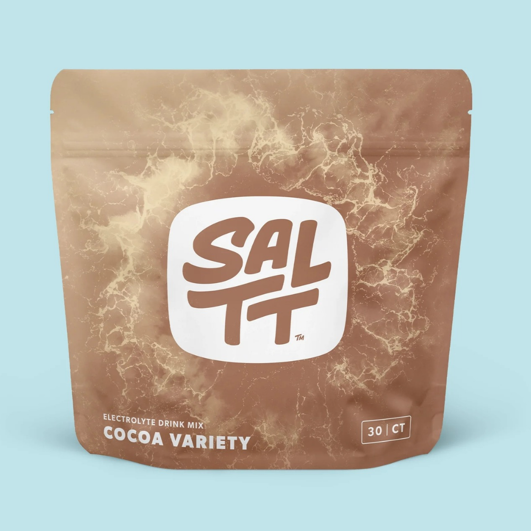 SALTT Cocoa Variety 30 Pack - Electrolyte Powder Drink Mix